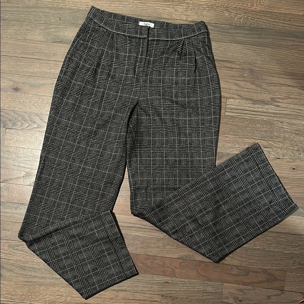 Bar III Trouser Checkered Pants